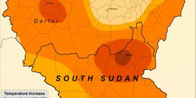 Mapa ng Sudan klima